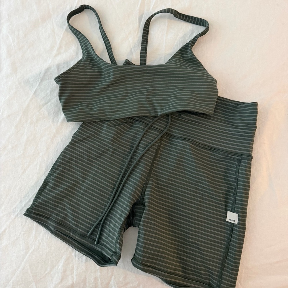 Vuori Daily Short & Yosemite Bra